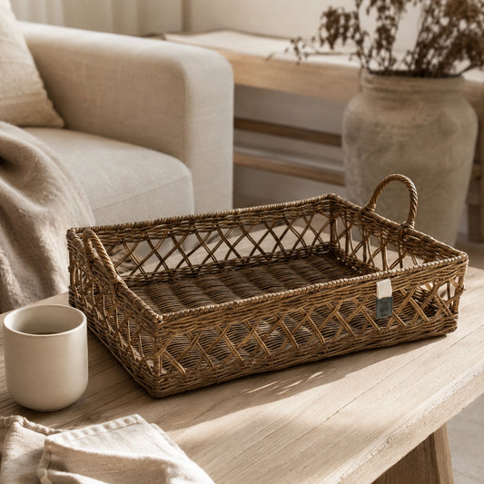 Riviera Maison - Avenue Pierre Tablett 45 x 30 cm – Rattan