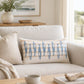 Kissenhülle Pad HAVN 35x60 cm Dusty Blue im Coastal Look