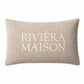 Riviera Maison Evora Pillow Kissen 65 x 45 cm - Beige