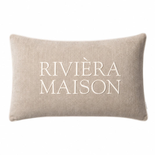 Kissen Riviera Maison Evora Pillow 65x45 cm Beige Freisteller