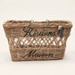 Einkaufskorb Riviera Maison Rustic Rattan 69x46x68 cm Natur Freisteller