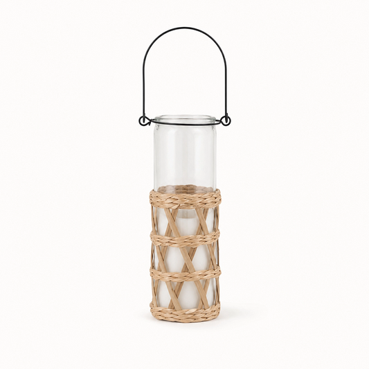 Home Society - Reed Hängekerze 20,6 cm - Natur