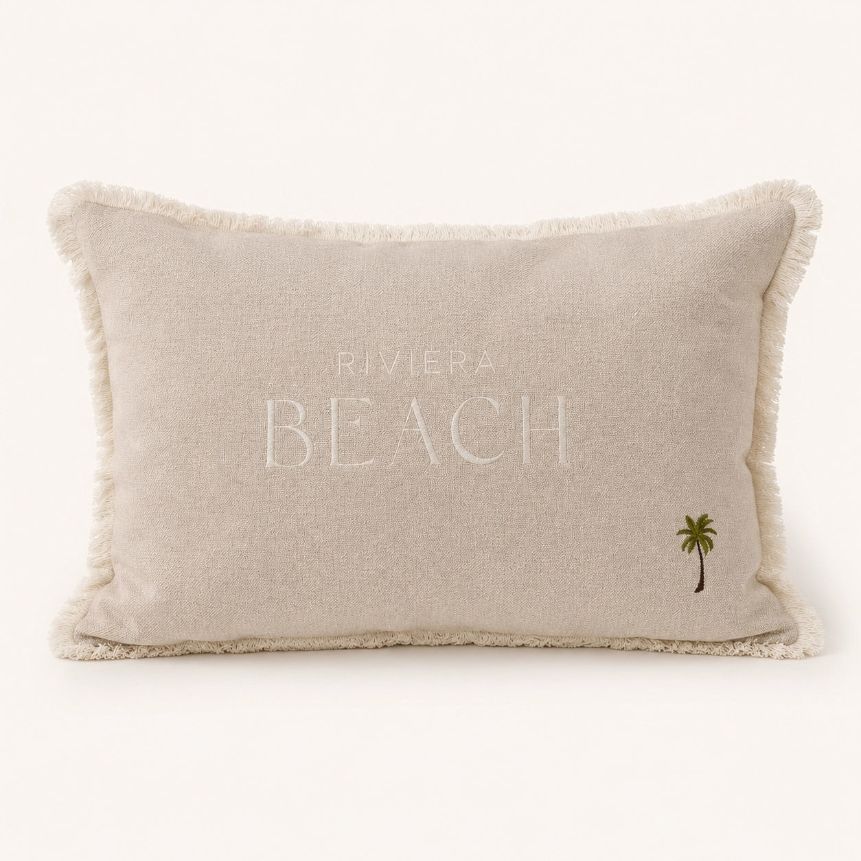 Riviera Maison - Beach Palm Tree Kissenhülle 65 x 45 cm