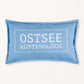 Pad - COAST Kissenhülle 30 x 50 cm – Dusty Blue Ostsee