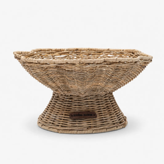 Rattan-Schale Riviera Maison Benoa 31,5x16 cm Natur Freisteller
