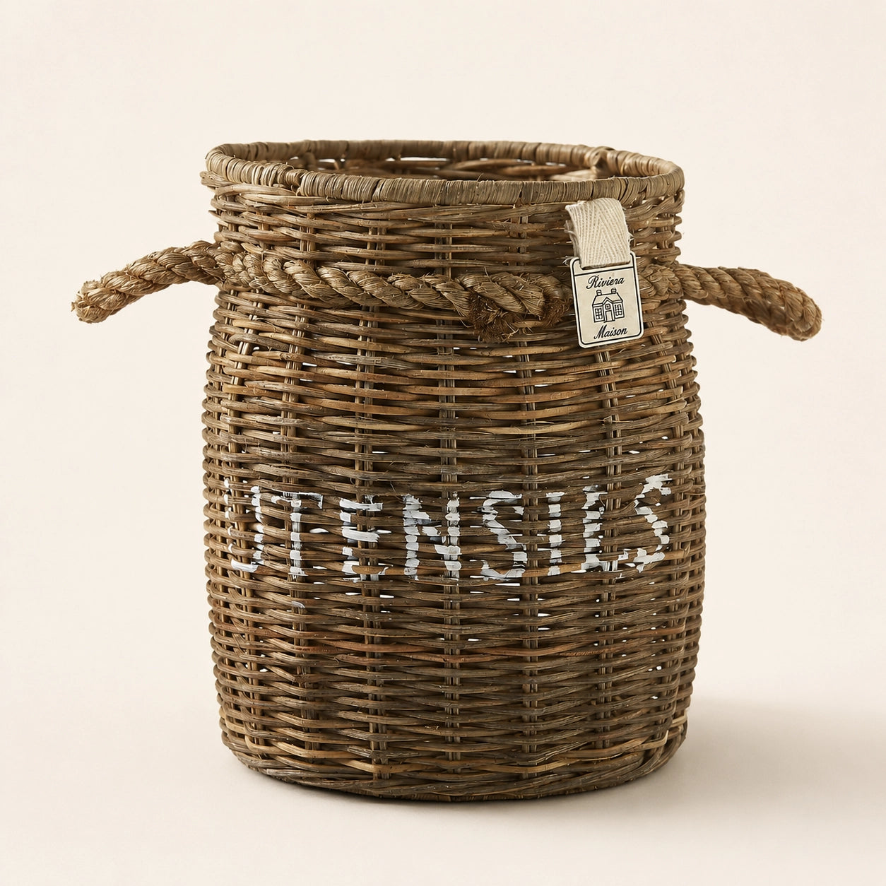 Rivièra Maison Rustic Rattan Utensilienhalter