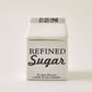 Riviera Maison - Carton Jar Sugar Zuckerdose 10 x 6 cm – Weiß