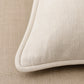 PAD PROFLAX LEINEN Kissenhülle 50 x 50 cm – Offwhite