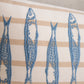 Detailaufnahme Stickerei Kissenhülle Pad HAVN Dusty Blue