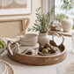 Serviertablett Riviera Maison Pretty Hearts beim Frühstück im Bett