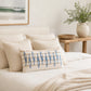 Kissenhülle Pad HAVN Dusty Blue im Schlafzimmer Coastal Look
