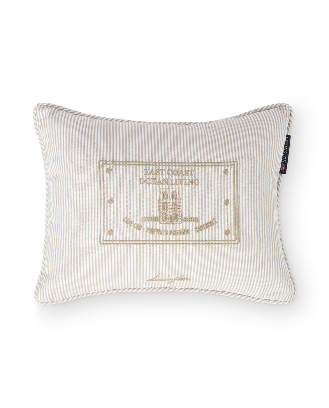 Lexington - Dekokissen 30 x 40 cm – Beige gestreift