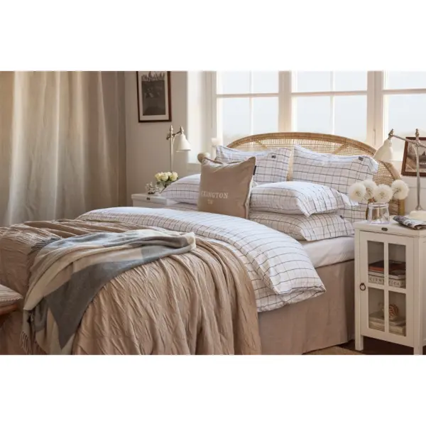 lexington icons kissenbezug beige wohnstil