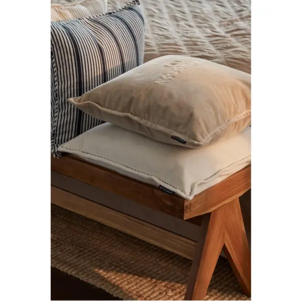 lexington icons kissenbezug beige detail